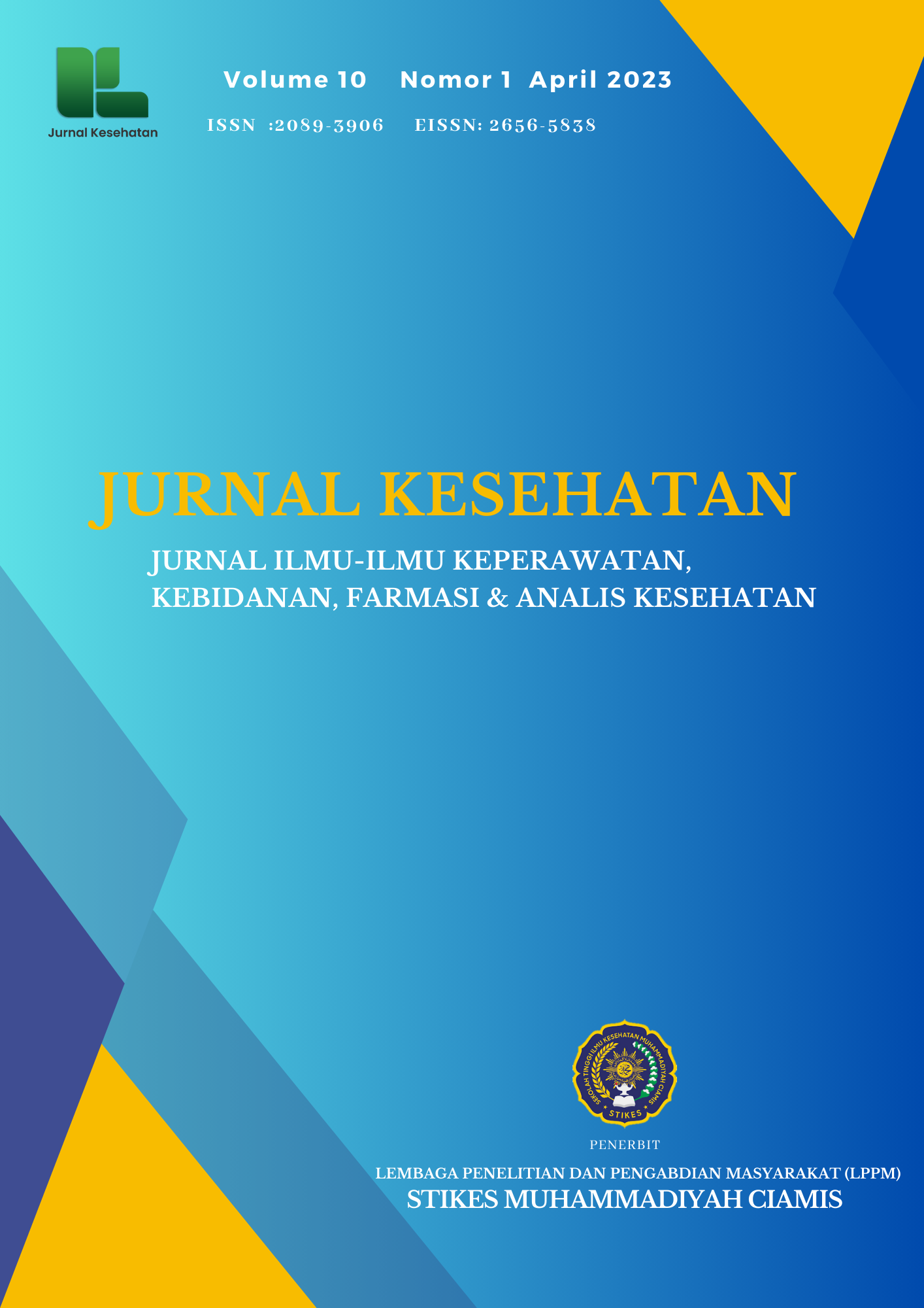 					Lihat Vol 10 No 1 (2023): Jurnal Kesehatan (April 2023)
				