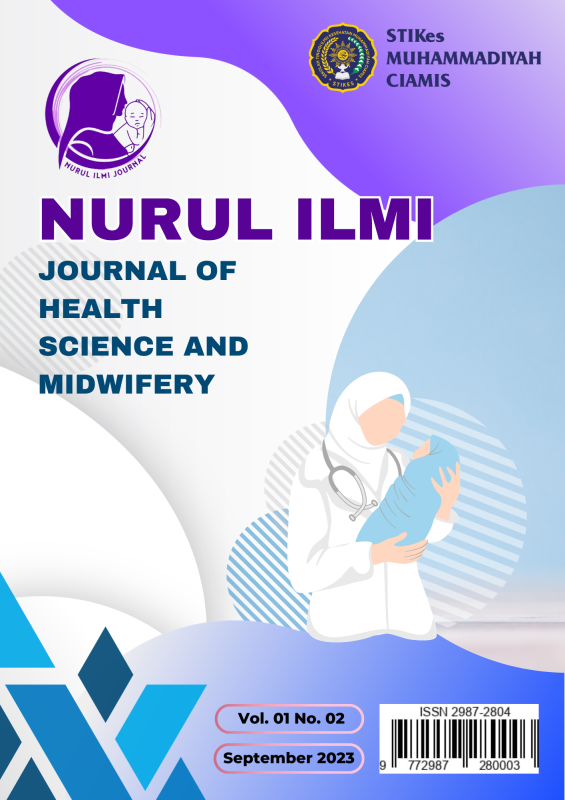 					View Vol. 1 No. 2 (2023): Nurul Ilmi: Journal of Health Sciences and Midwifery (September 2023)
				